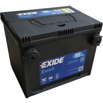 Exide Excell 12V 55Ah 620A EB558