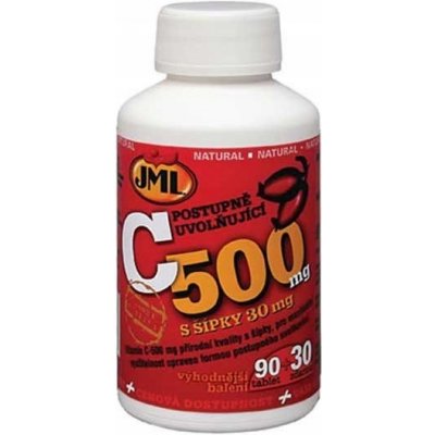 Vitamin C-500 mg TR s prodlouženým uvolňováním 90 30 tablet