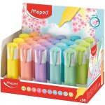 Maped Fluo Peps pastel 30 ks ve stojánku – Hledejceny.cz
