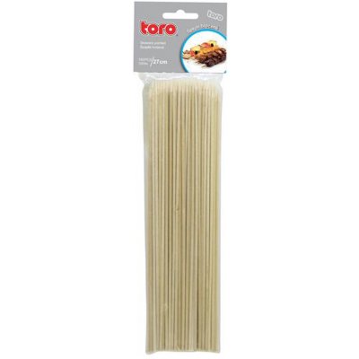 Špejle hrocené 100 ks, 27 cm – Zboží Mobilmania