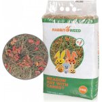 RabbitWeed Seno luční s mrkví 40 l 1 kg – Zboží Mobilmania