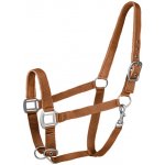 Waldhausen Nylonová ohlávka Satin 2 x podložená 2x stavitelná hnědá – Hledejceny.cz