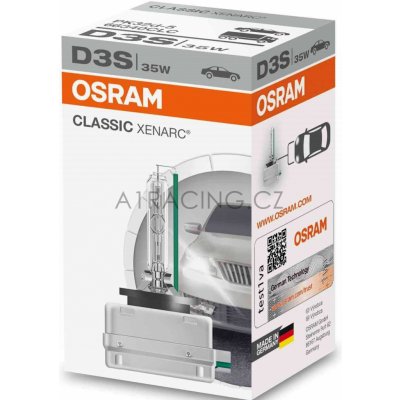 Xenon výbojka Osram D3S 35W PK32d-5 Xenarc Classic 4100K