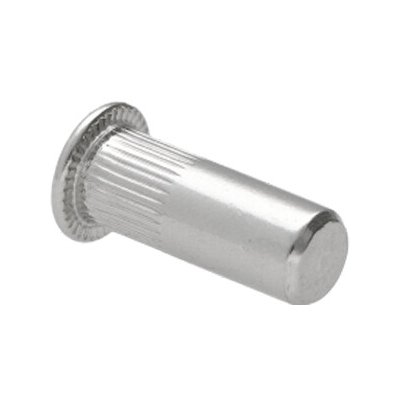 Nýtovací matice AISI 304, M5, plochá, uzavřená, L = 19 mm – Sleviste.cz