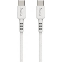 Hama 187282 Eco USB-C 2.0 typ C-C, 1m, bílý