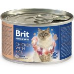 Brit Premium by Nature Cat Chicken with Rice 200 g – Hledejceny.cz