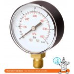 Pneumatics & Hydraulics Manometr stranový -1/0 bar - 63 mm - M12*1,5 – Hledejceny.cz