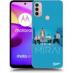 Pouzdro Picasee silikonové Motorola Moto E40 - Mirai - Blue černé – Hledejceny.cz