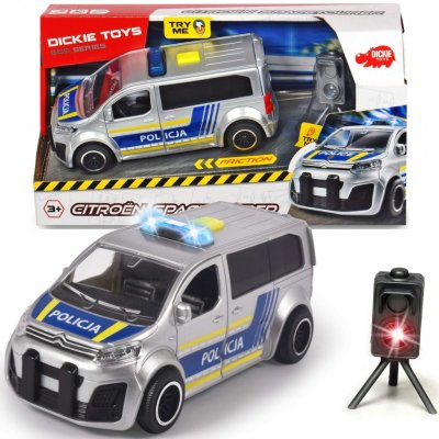 Dickie Toys Policejní vozidlo Citroen Spacetourer policejní světelný/zvukový vůz