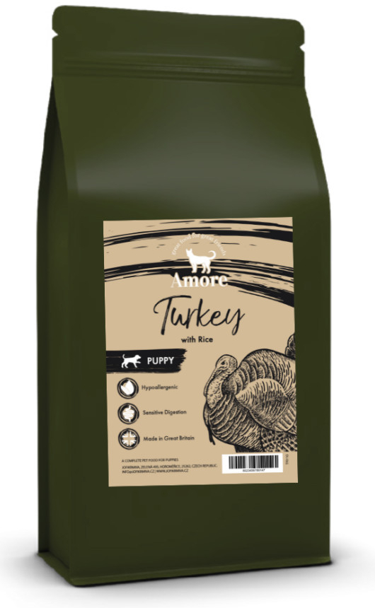 Amore Puppy Turkey & Rice 10 kg