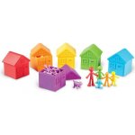 Montessori Třídící domečky – Zboží Dáma