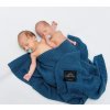 Dětská deka Lullalove Bambusová dečka Baby Blue modrá