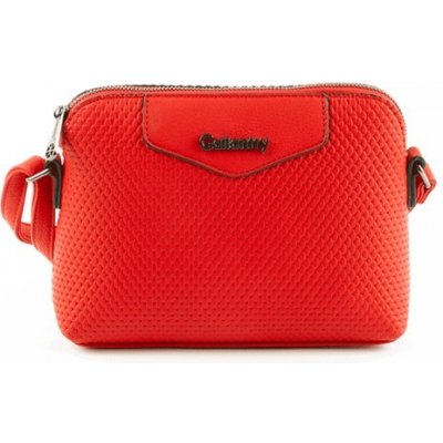 Gallantry G7226-3 luxusní malá kabelka crossbody červená