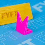 FYFT stojánek na yoya vytištěný na 3D tiskárně Růžová