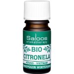 Saloos bio esenciální olej CITRONELA pro aromaterapii 5 ml – Zboží Dáma