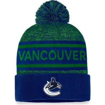 VAN 23 Authentic Pro Rink Heathered Cuffed Pom Knit Vancouver Canucks – Hledejceny.cz