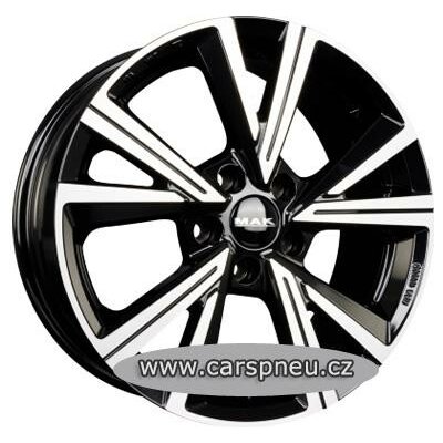 MAK Qvarz 7x18 5x100 ET39 black polished – Hledejceny.cz