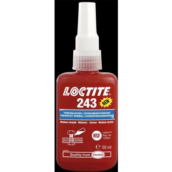 LOCTITE 243 zajišťovač šroubů 50g