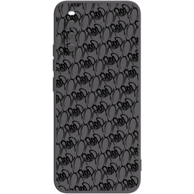 Pouzdro Picasee silikonové Sony Xperia 10 III - Separ - Black On Black 2 černé – Zboží Živě