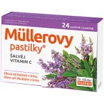 Dr.Muller Pastilky se šalvěji a vit.C 24ks – Zboží Dáma