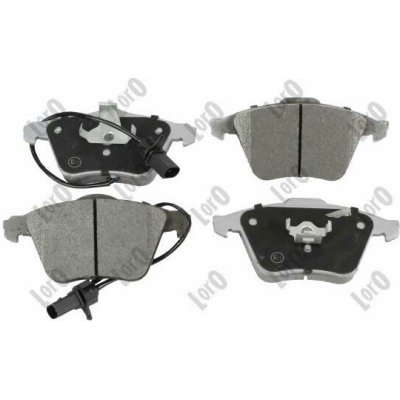 Sada brzdových destiček, kotoučová brzda ABAKUS 231-01-041 | Zboží Auto