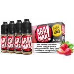 Aramax 4Pack Max Strawberry 4 x 10 ml 6 mg – Hledejceny.cz