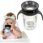 Akuku nevylévající hrneček s úchyty I love my Daddy 240 ml černá – Zboží Dáma