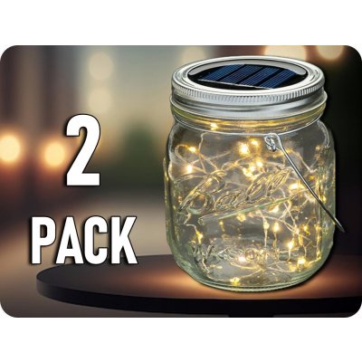 ACA Lighting LED solární dekorace 20xLED 1,5W IP44 teplá bílá 2-PACK! [X04201424] – Hledejceny.cz