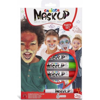 CARIOCA MASK UP PARTY sada 6 ks – Sleviste.cz