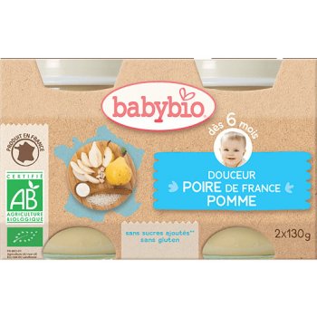 Babybio Svačinka z ovčího mléka švestka 4 x 340 g 85 g