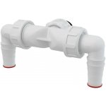 Alcadrain Kolínko dvojité G1/17-23 se zpětnými klapkami – Zboží Dáma