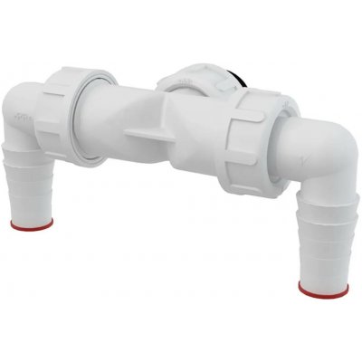 Alcadrain Kolínko dvojité G1/17-23 se zpětnými klapkami – Zboží Dáma