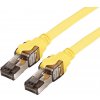 síťový kabel Roline 21.15.1862 S/FTP patch, kat. 8.1, LSOH, 2m, žlutý