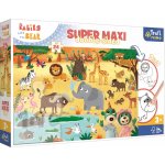 Oboustranné puzzle Treflíci v ZOO SUPER MAXI 24 dílků – Sleviste.cz