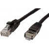 síťový kabel Roline 21.15.3955 UTP slim patch, kat. 6a, LSOH, 2m, černý