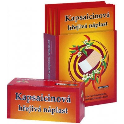 Capsicolle Kapsaicinová hřejivá náplast 7 x 10 cm – Zboží Dáma
