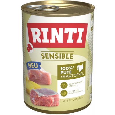 Rinti Sensible Krůta & brambory 12 x 400 g – Hledejceny.cz