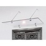 Amod VEC150 skleněná vchodová stříška 150x90 cm – Zboží Mobilmania