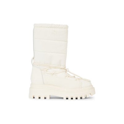 Calvin Klein Jeans Flatform Snow Boot Nylon Wn YW0YW01146 Creamy White YBI – Zboží Dáma