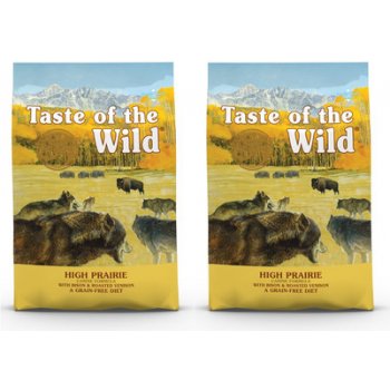 Taste of the Wild High Prairie 2 x 12,2 kg