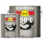 Rust-Oleum Tepelně odolná barva Heat Resistant 750°C Matná černá Matt Black 0,75L – Sleviste.cz