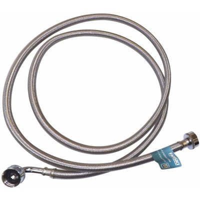 Hadice pračková 200 cm, napouštěcí flexi, F3/4,x F3/4, nerez – Sleviste.cz