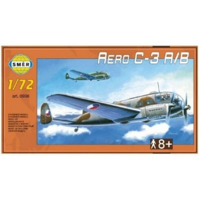 Směr Model Aero C-3 A/B 29 5x16 6cm v krabici 34x19x5 5cm 1:72 – Zboží Mobilmania