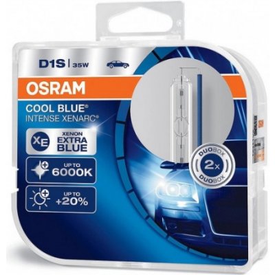 OSRAM XENONOVÁ VÝBOJKA COOL BLUE INTENSE D1S 66140CBI-HCB 35W 2KS – Sleviste.cz