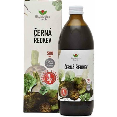 EkoMedica Černá ředkev výtažek 500 ml – Hledejceny.cz