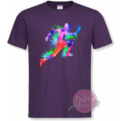 Tričko sport Magic běh fialová