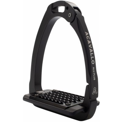 Acavallo Třmeny bezpečnostní Arena Aluplus 2.0 Special Edition total černá 12 cm – Zboží Dáma