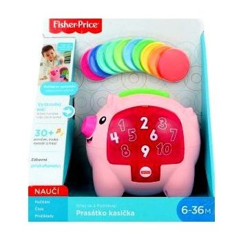 Fisher Price Prasátko kasička CZ GJC70