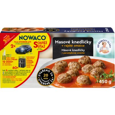 Nowaco Masové knedlíčky v rajské omáčce Nowaco 450 g – Zboží Dáma
