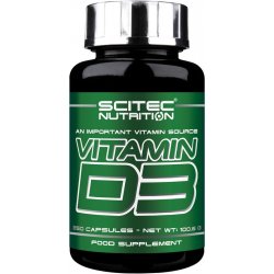 SciTec Vitamin D3 250 kapslí